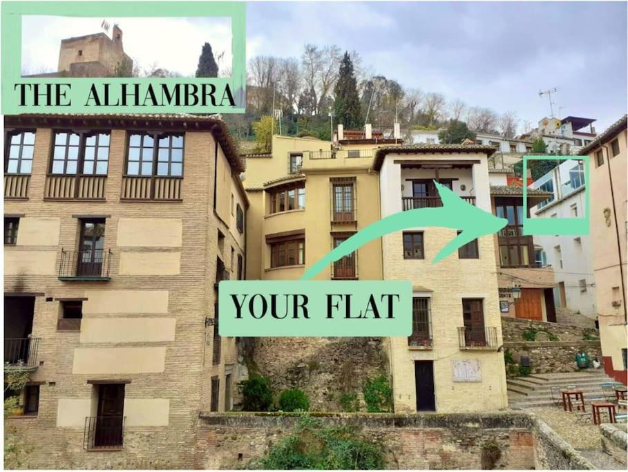 Spacious Loft / Literally At The Foot Of Alhambra Apartment กรานาดา ภายนอก รูปภาพ